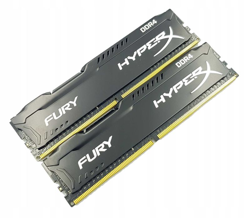 2x4GB RAM DDR4 HyperX Fury 2133MHz – Impecáveis