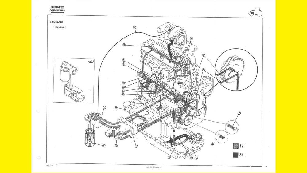 Instrukcja napraw serwisowa Renault Ares 710, 720, 725, 735