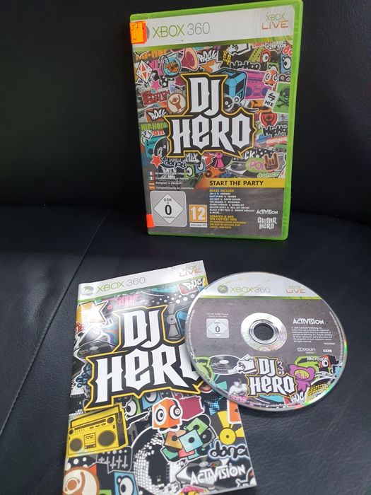 Gra gry xbox 360 Dj Hero Start the Party od kolekcjonera