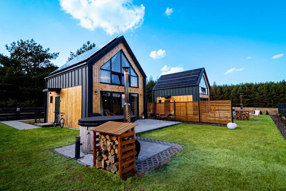 Domek do wynajęcia Jura Krakowsko Częstochowska balia z jacuzzi, sauna