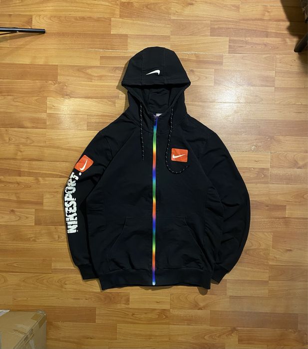 (M) NIKE Черное Зип худи чорне зіп худі zip hoodie кофта лгбт