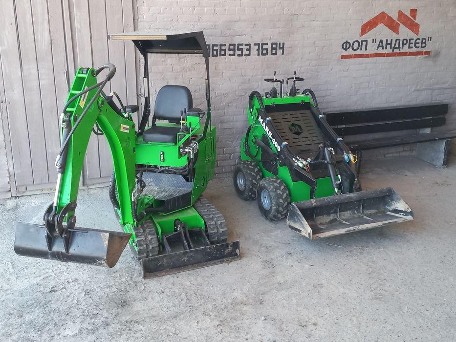 Оренда мініекскаватор  послуги