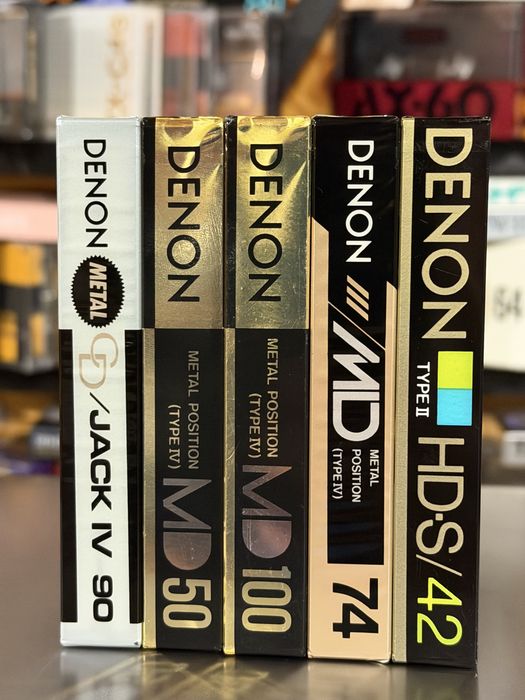 Продам аудио кассеты Denon Metal