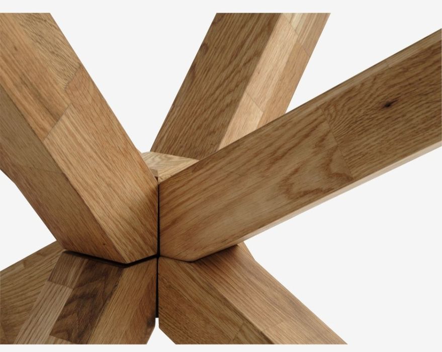 Mesa de vidro nova na caixa