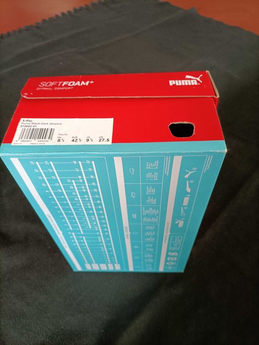 PUMA Black - Dark Shadow -  Soft Foam 42,5