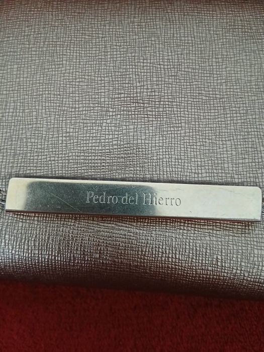 Mala/Carteira/Clutch Pedro Del Hierro em Pele