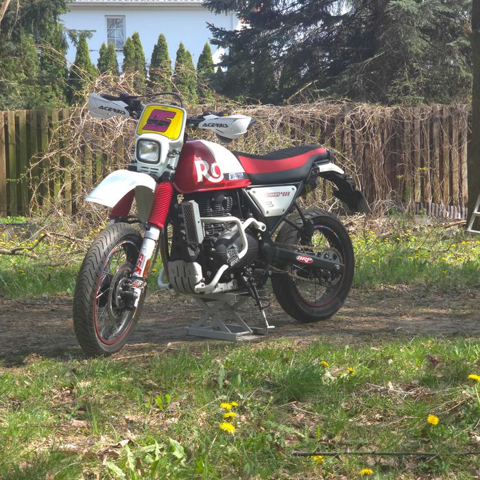 ROYAL ENFIELD HIMALAYAN / SCRAM 411 — adventure/enduro- profesjonalnie przygotowany , wyjątkowy.