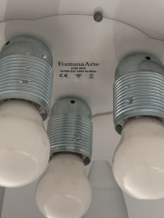 Candeeiro de luxo marca FontanaArte