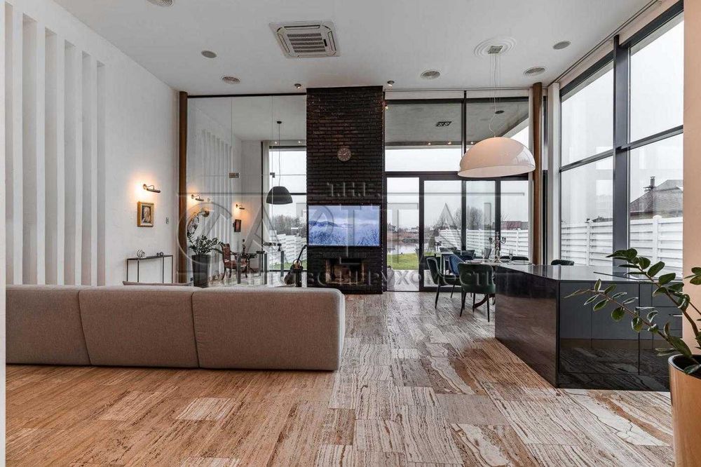 Аренда стильного дома Лесники КМ Ясний Хутір Выход на воду Генератор