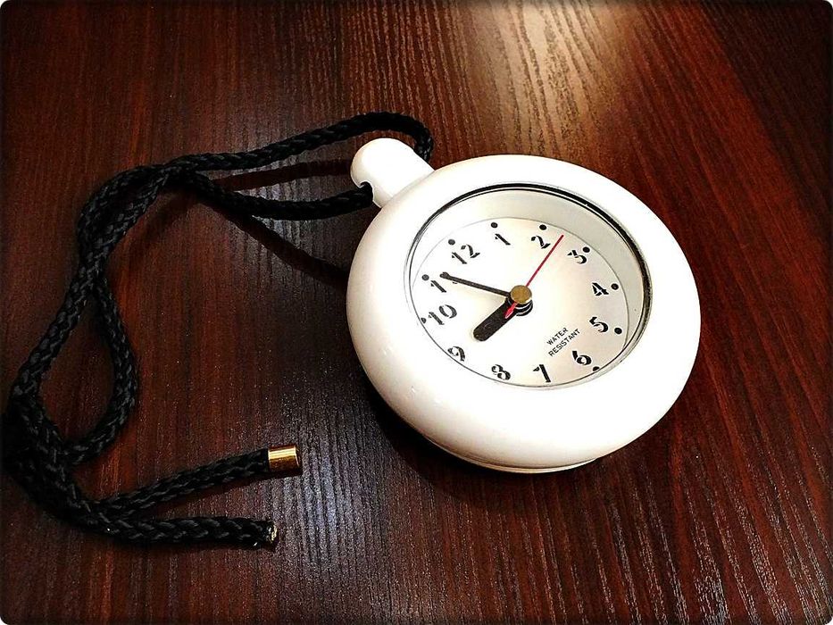 Wodoodporny Zegar ścienny do łazienki Wiszący / Stojący do łazienki