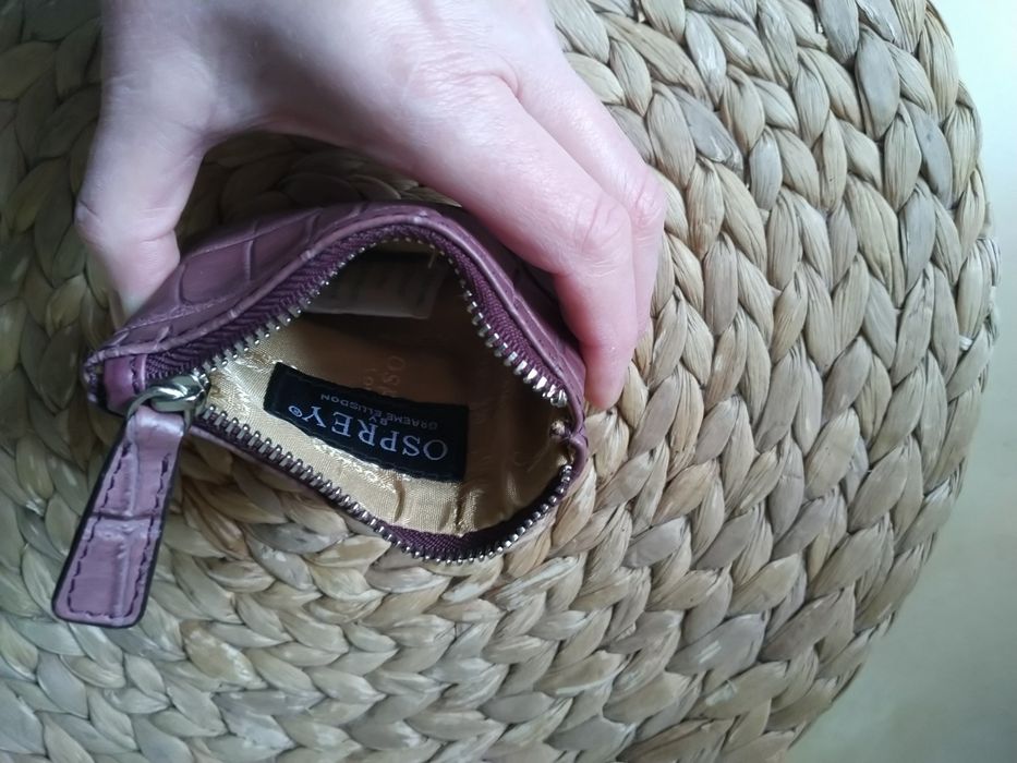 OSPREY etui na klucze portfel skóra 100%