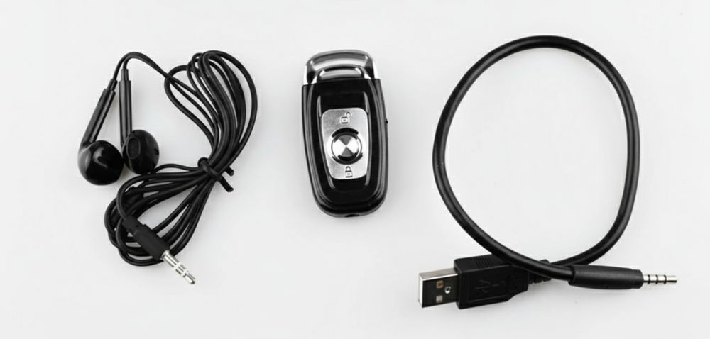 Dyktafon Q5 Mini 16GB z detekcją dźwięku, klucz samochodowy