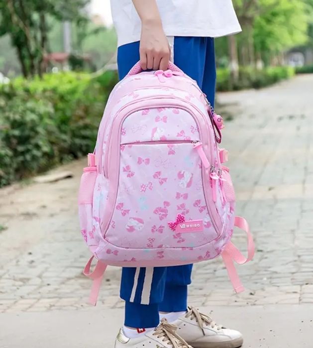 Новый школьный набор для девочки, рюкзак, пенал, сумка!