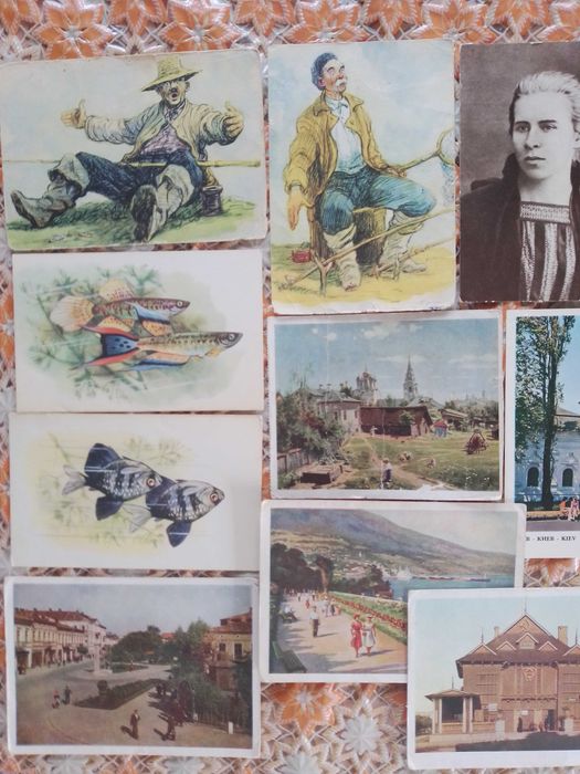 8 листівок 60-х років