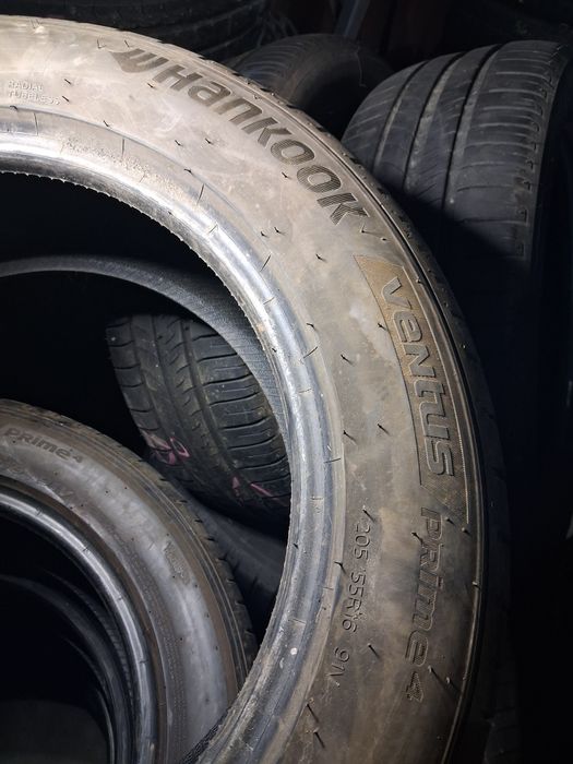 205/55 16 Hankook Prime 4 Шини б/у літо Комплект , ПАРА
