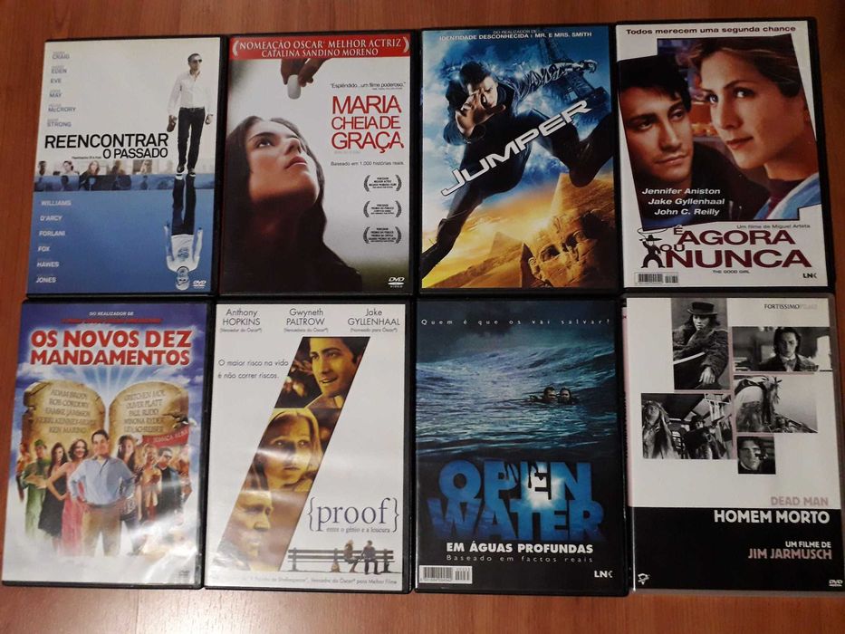 Filmes diversos em DVD