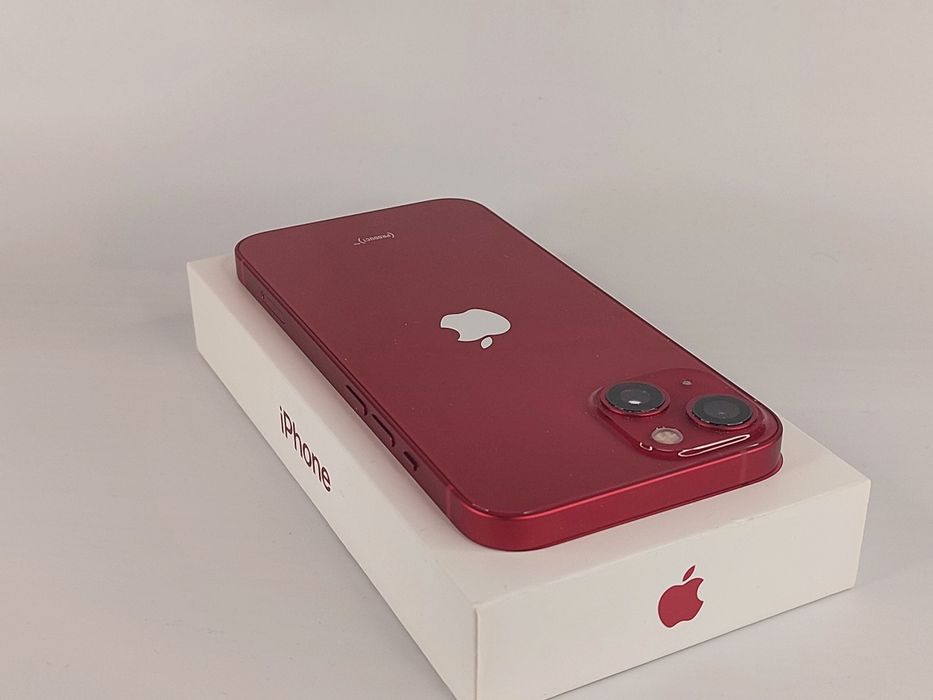 iPhone 13 128 GB, 84%, Czerwony — Jak Nowy Stan