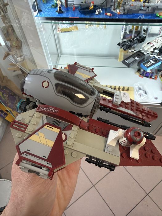 Lego star wars clone wars obi wan starfighter  75135
