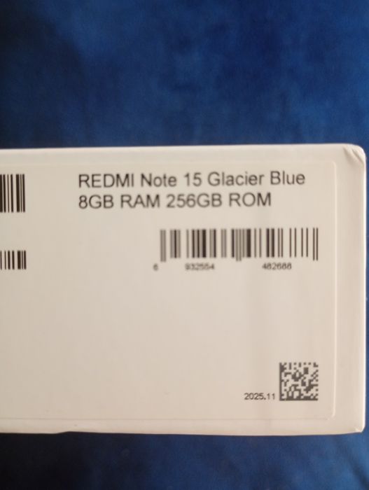 Redmi Note 15 4G 8/256GB Niebieski