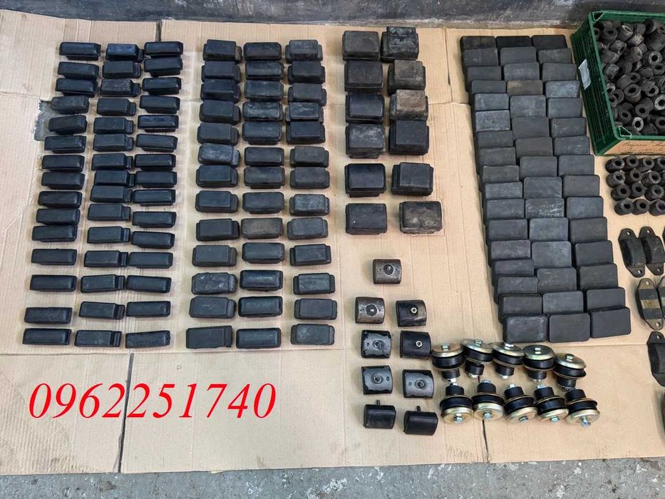 Подушки, втулки, відбійники Газ 52, Газ 53, Газ 66, Газ 3307, Газ 3309