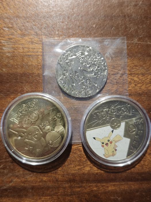 Moedas Pokémon de coleção