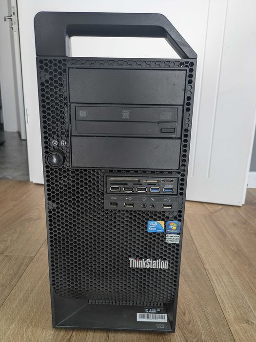 Komputer AMD Ryzen 5 5600G + ASUS PRIME B450 plus + 32 GB RAM + GeForce RTX 3050 + Obudowa Lenovo D20