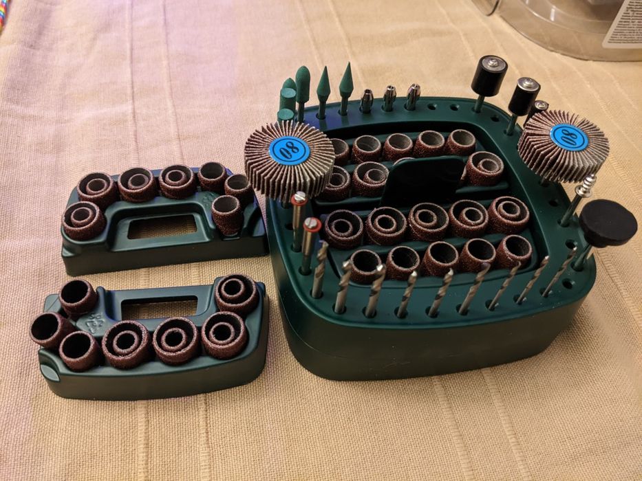 Набор из 276 насадок к граверу Parkside