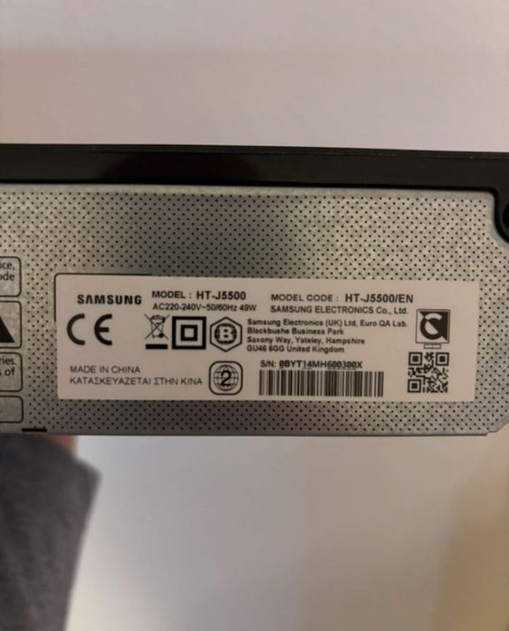 Blu Ray Home cinema Samsung HT-J5500