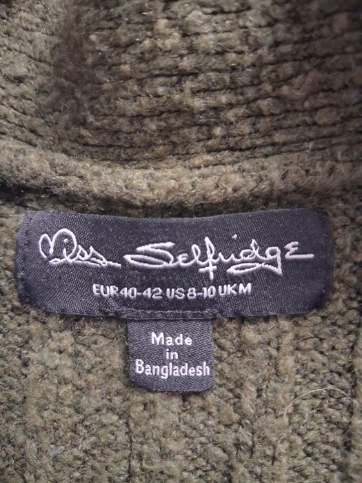 Gruby kardigan Miss Selfridge r. S-L