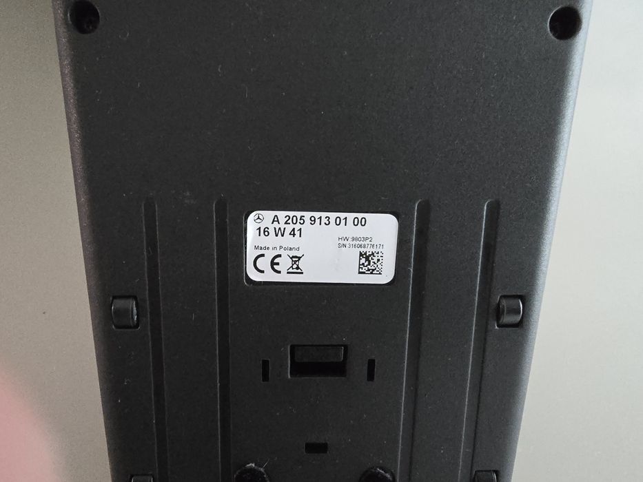 Entretenimento Mercedes w213 original