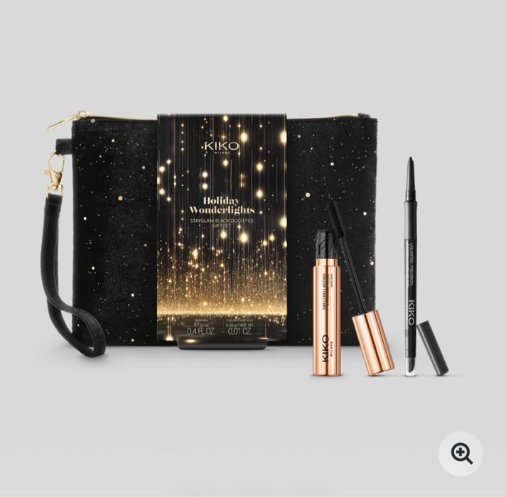 Подарунковий набір Kiko milano туш 24h long