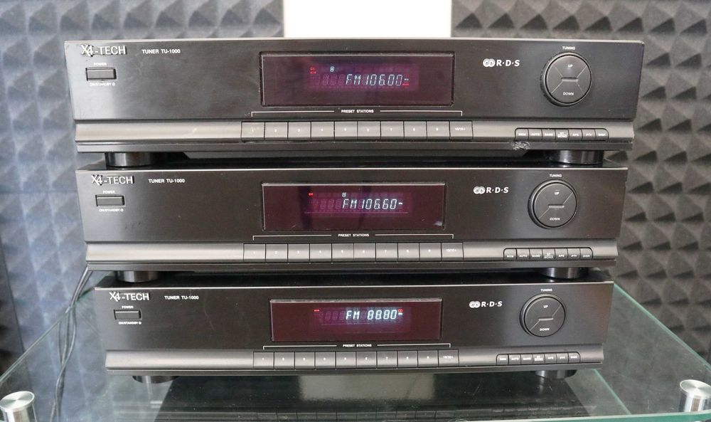 Фм тюнер X4-Tech TU-1000 HiFi-RDS Европа