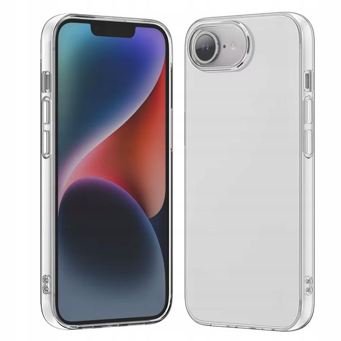 Etui Case Obudowa Do Iphone 16E Z Ochroną Na Aparat Mocne Silikonowe