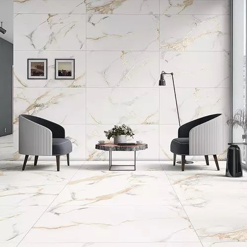 Керамограніт Almera Ceramica-2 Carve German Statuario Gold 60х120 см