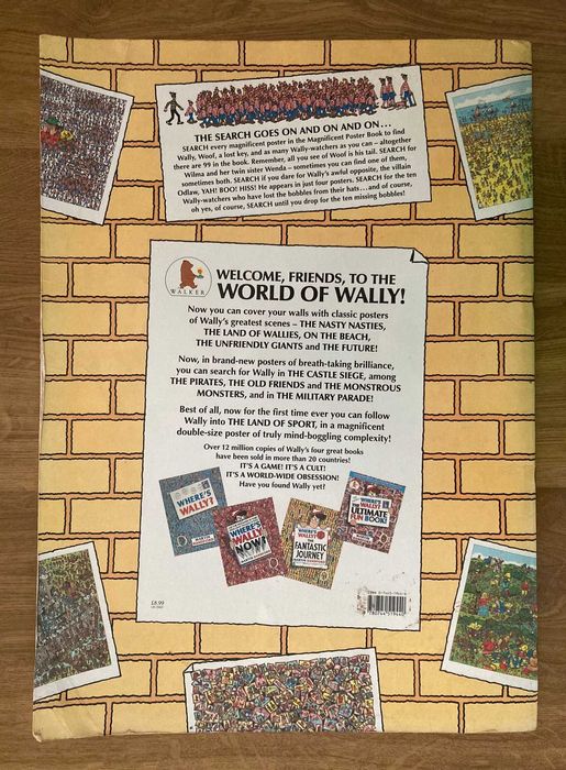 Where's Wally? The Magnificent Poster Book! by Martin Handford