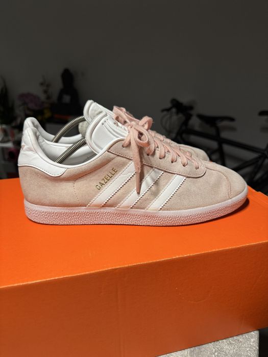 кроссовки женские adidas gazelle 39 размер розовые