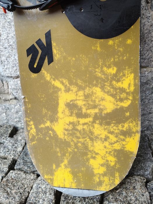 Deska snowboardowa K2 161 cm z wiązaniami Nitro