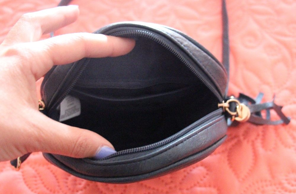 Bolsa tiracolo redonda