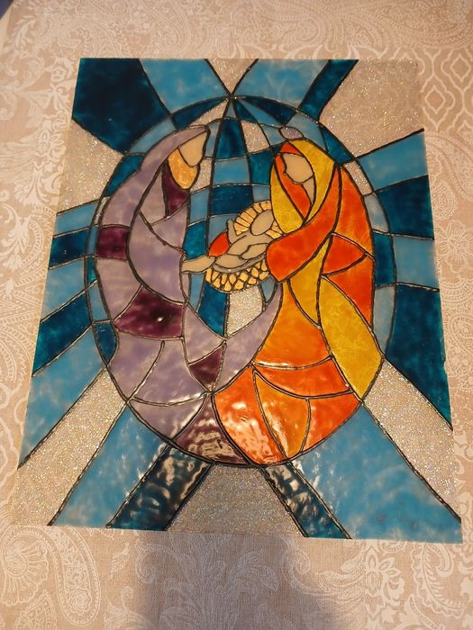 Quadro em Vitral 33x43.