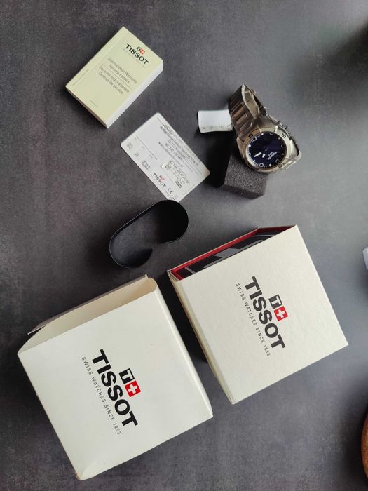 Nowy Tissot T-Touch Expert Titanium Solar - Komplet