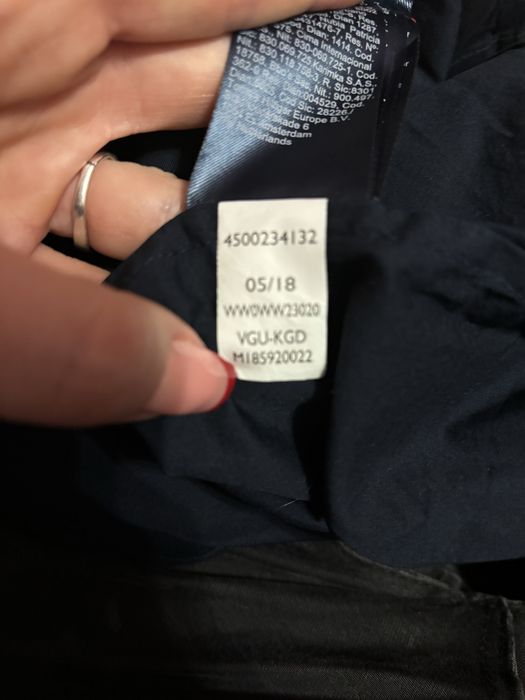 Koszula granatowa Tommy Hilfiger S