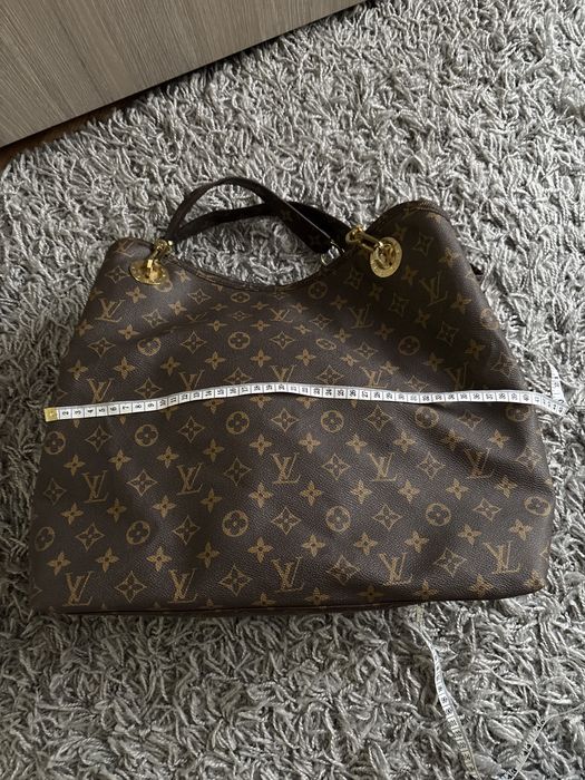 Torba LV duża brązowa