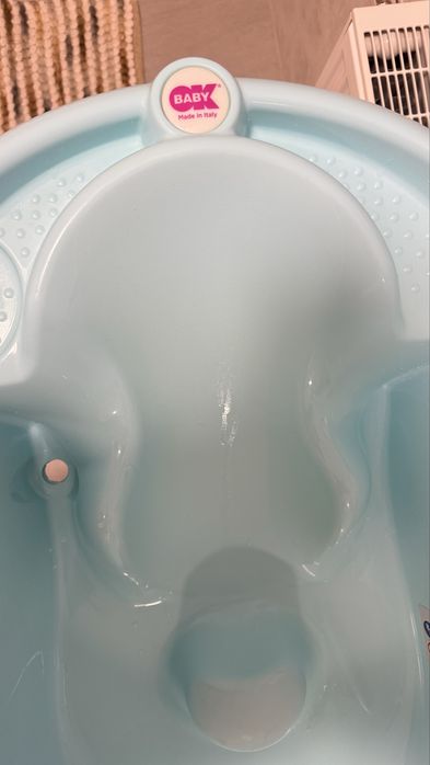 Продам ванночку з термометром. З народження.