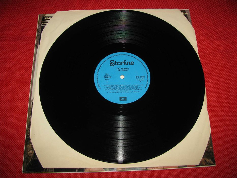 The Animals 1 Press 1964 stan EX wydanie Starline