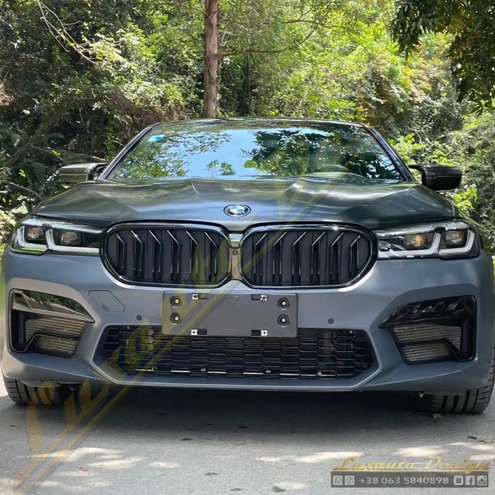 Бампер в стиле M5 BMW G30 2020+ обвес комплект тюнинг рестайлинг