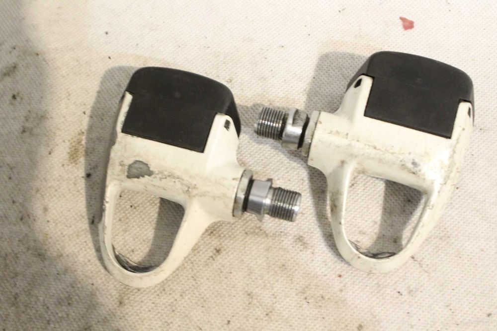 pedały rowerowe wpinane Campagnolo retro kolarzówka CU5