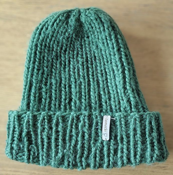 Czapka zimowa wełna 100% rękodzieło