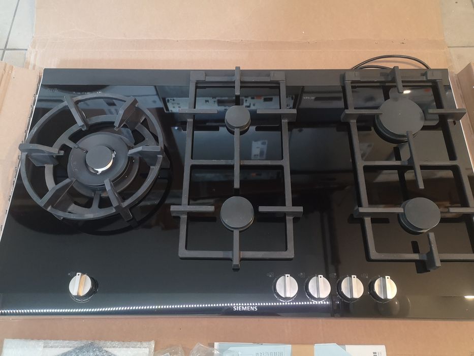 SIEMENS Płyta Gazowa ER9A6SD70 90cm 5 palników Wok