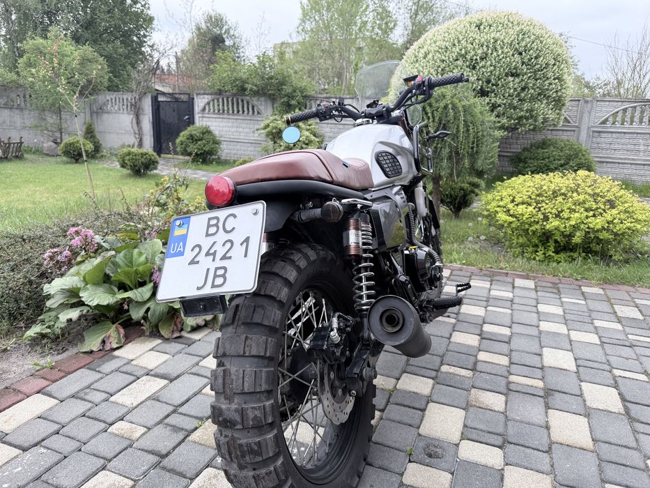 Продам мотоцикл Forte Scrambler 300