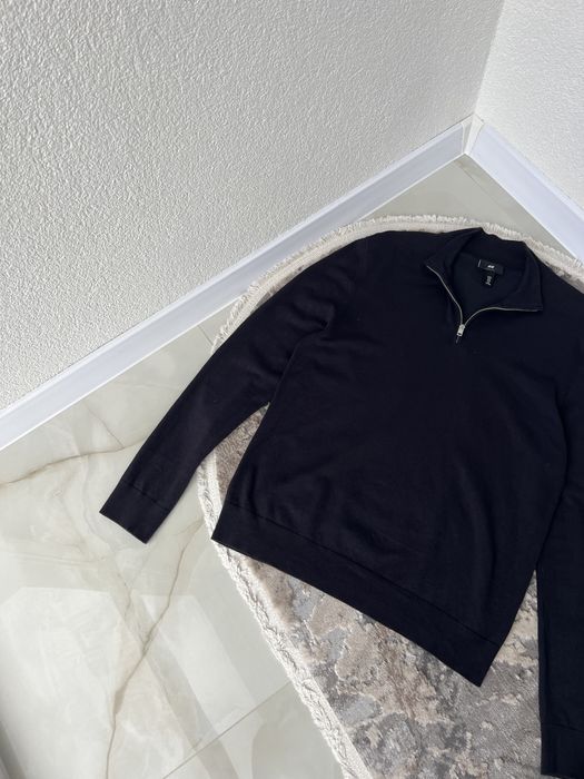 Светр 1/3 zip h&m